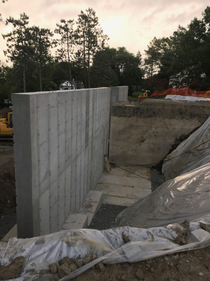 SUNY Cortland Retaining Wall Project